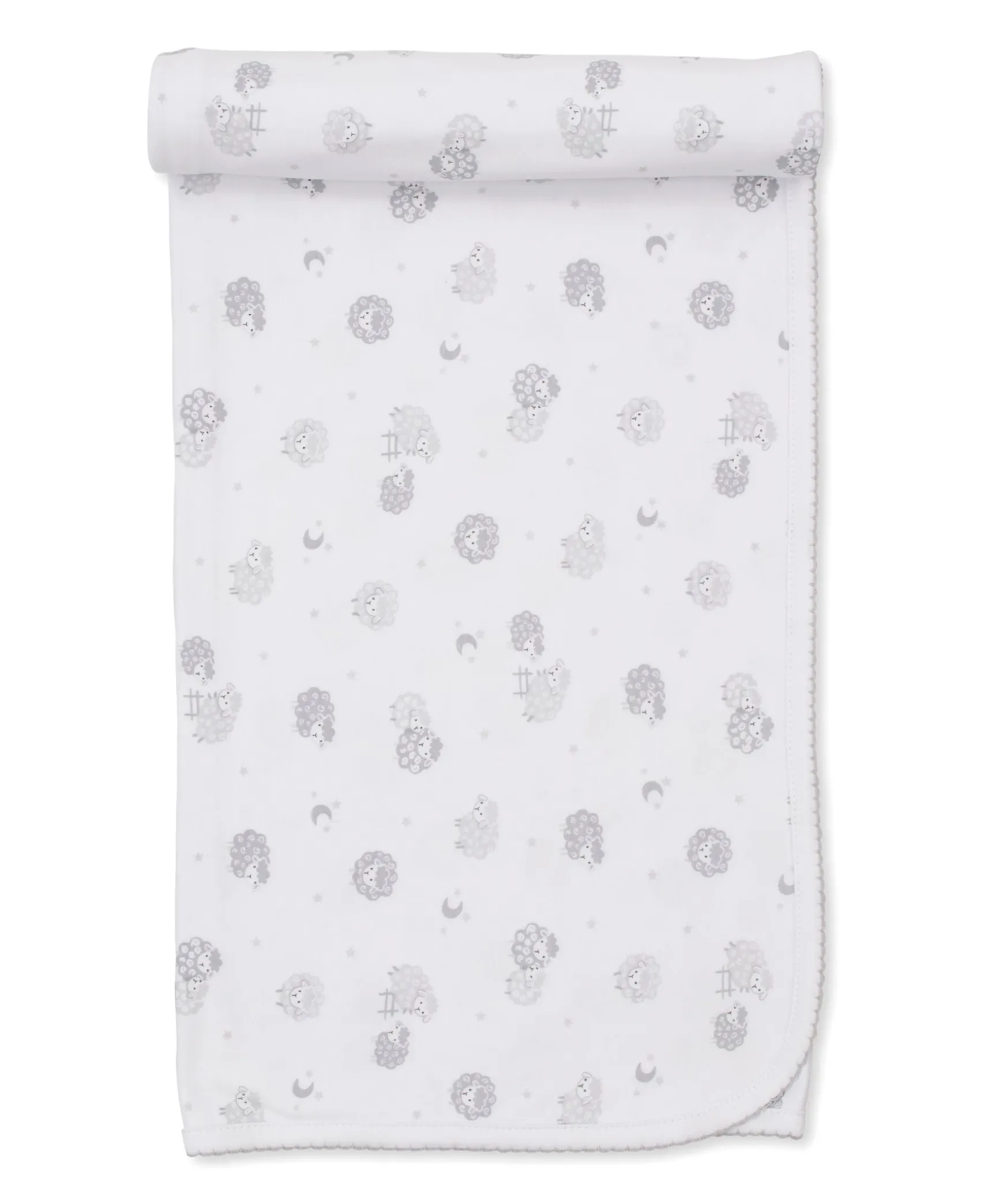 Baa Baa Baby Sheep Silver Blanket