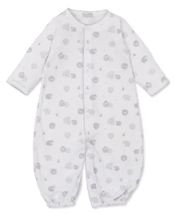 Baa Baa Baby Sheep Silver Convertible Gown