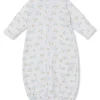 Baby Bunny Patch Blue Convertible Gown