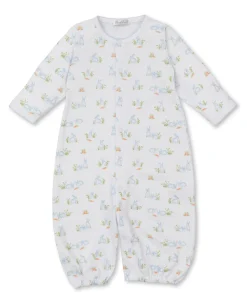 Baby Bunny Patch Blue Convertible Gown