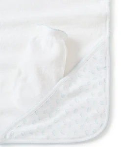 Blue Ele-Fun Towel w/ Mitt
