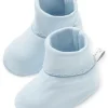 Blue Kissy Basics Booties