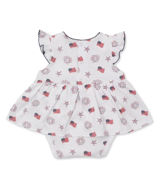 Bold Stripes & Bright Stars Bodysuit Dress