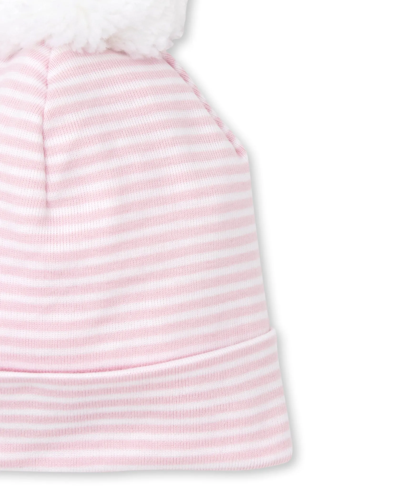 Classic Rib Pink Stripe Hat