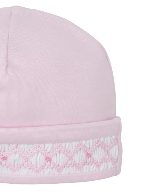 CLB Summer 25 Pink Hand Smocked Hat