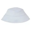 Construction Trucks Light Blue Stripe Bucket Hat