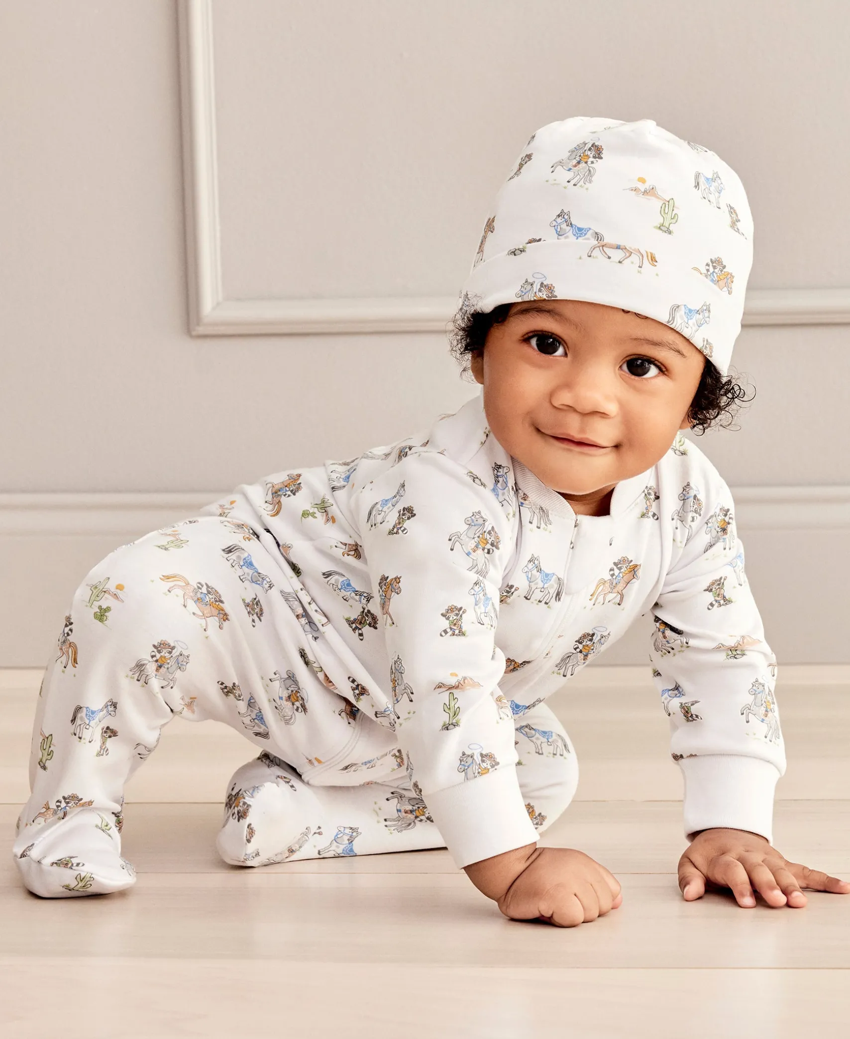 Cowpokes Roundup Zip Footie