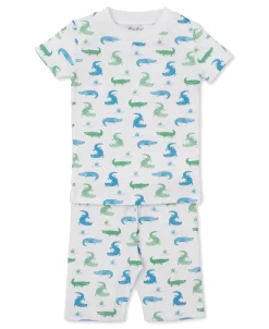 Cruising Crocodiles Short Pajama Set