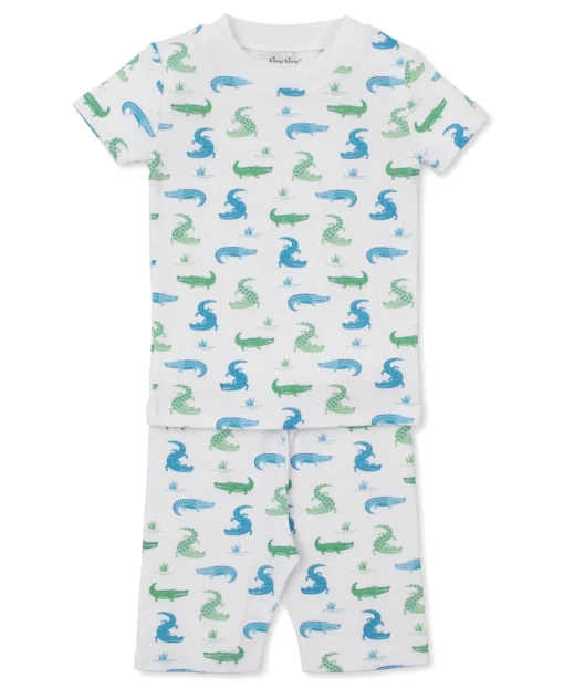 Cruising Crocodiles Short Pajama Set