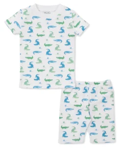 Cruising Crocodiles Short Pajama Set