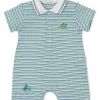 Dino District Short Stripe Playsuit
