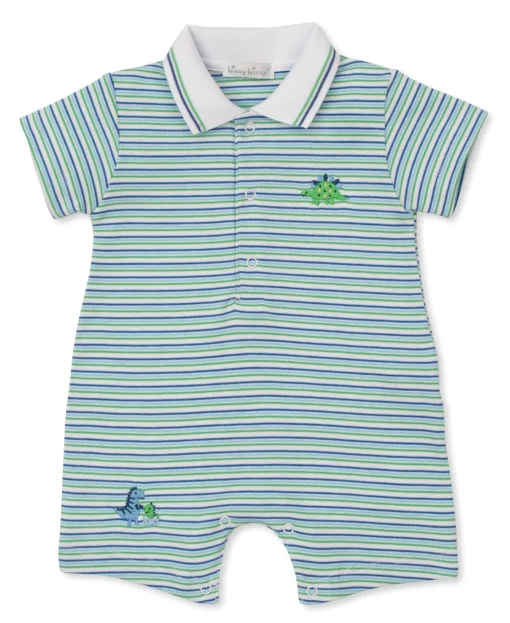 Dino District Short Stripe Playsuit
