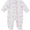 Fairway Foursome Pink Zip Footie