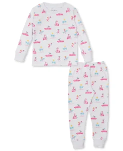 Flamingos Surfs Up Toddler Pajama Set