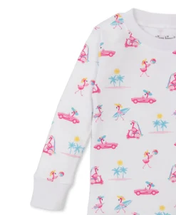Flamingos Surfs Up Toddler Pajama Set