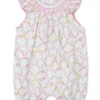 Garden Trellis Short Smocked Playsuit