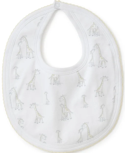 Giraffe Generations Print Bib