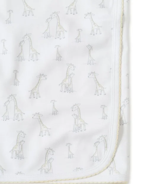 Giraffe Generations Print Blanket