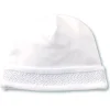 Hand Smocked CLB Charmed White/Blue Hat