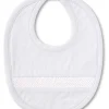 Hand Smocked CLB Charmed Blue Bib