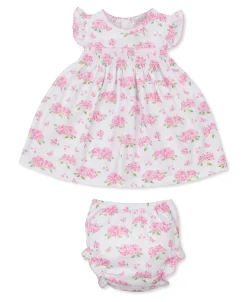 Heavenly Hydrangeas Pink Dress Set