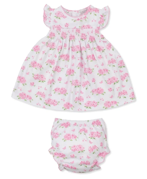 Heavenly Hydrangeas Pink Dress Set