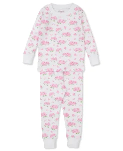 Heavenly Hydrangeas Pink Toddler Pajama Set