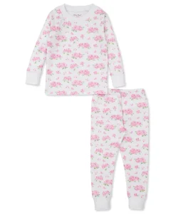 Heavenly Hydrangeas Pink Toddler Pajama Set