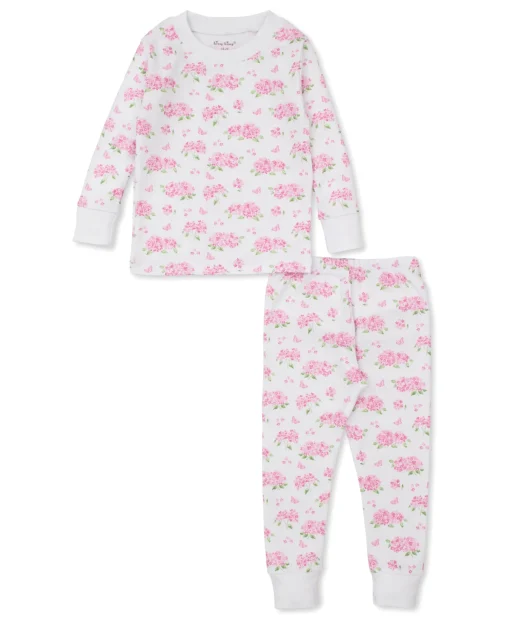 Heavenly Hydrangeas Pink Toddler Pajama Set