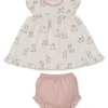 Kissy Love Bunny Buddies Pink Dress Set