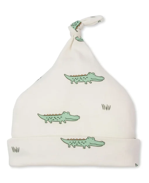 Kissy Love Crocodile Walk Knotted Hat