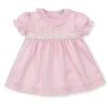Miniature Roses Pink Woven Dress