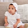Miniature Roses White Dress Set