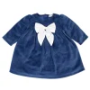 My First Hanukkah Velour Dress
