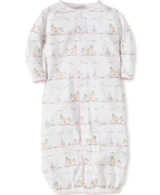 Noah's Pink Print Convertible Gown