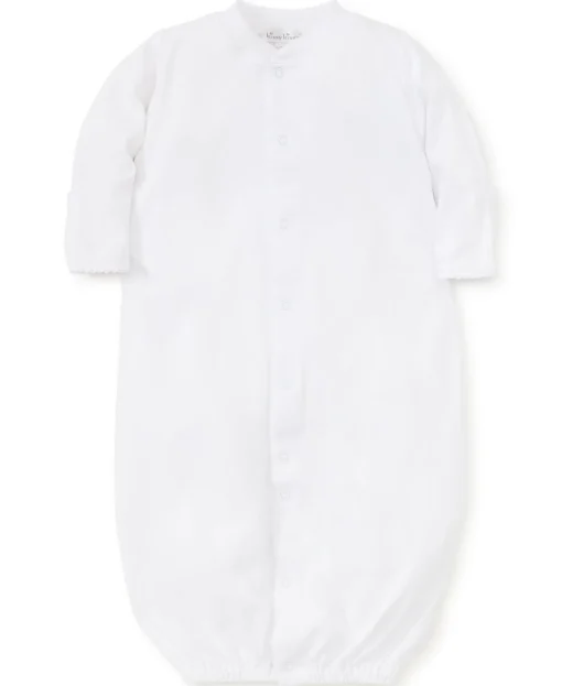 Personalized White Kissy Basics Conv. Gown