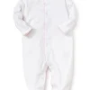 Personalized White/Pink New Kissy Dots Footie