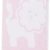 Pink Jungle Knit Novelty Blanket