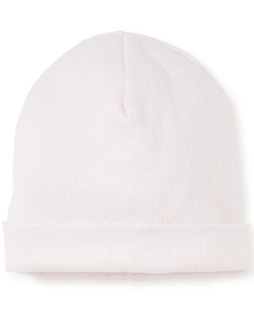 Pink Pointelle Hat