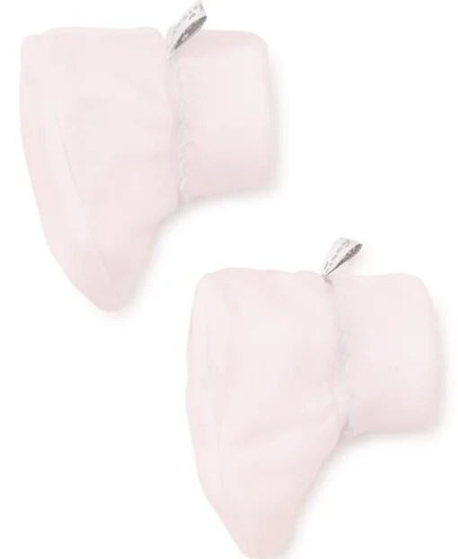 Pink/White Kissy Basics Booties