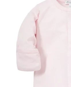 Pink/White Kissy Basics Footie NEW