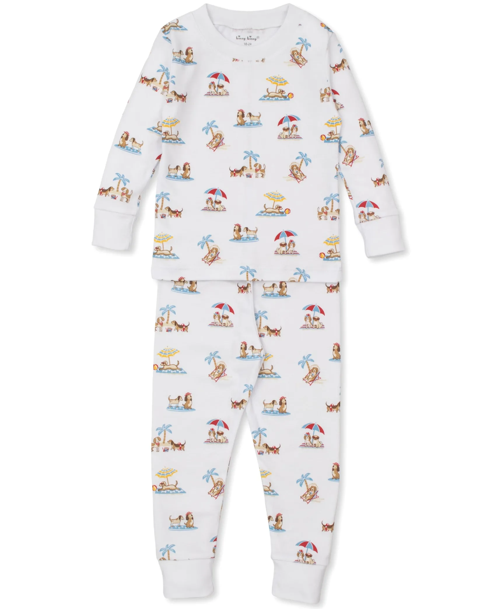 Puppy Beach Daze Pajama Set