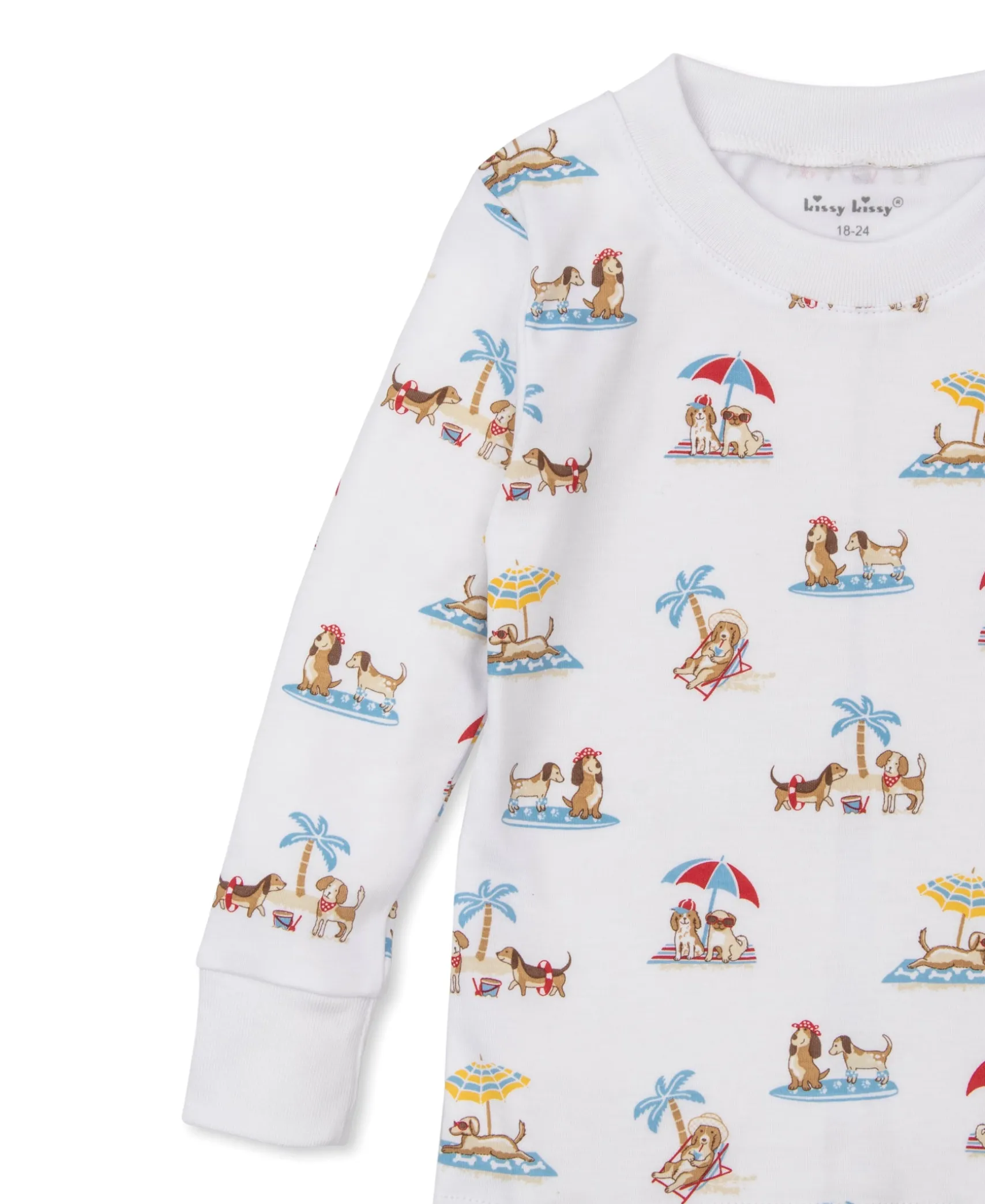 Puppy Beach Daze Pajama Set