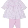 Royal Details Pink Dress Set