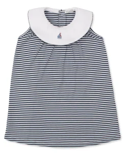 Seas the Day Stripe Toddler Dress