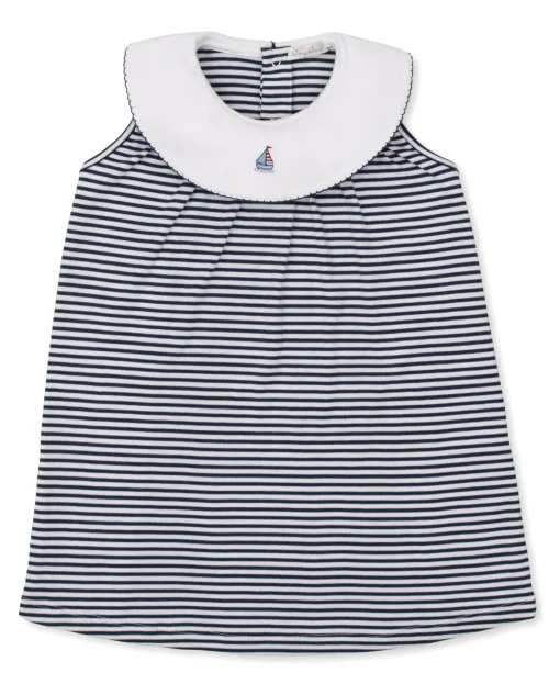 Seas the Day Stripe Toddler Dress