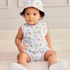 Shark Grins Sleeveless Playsuit