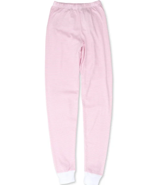 Simple Stripes Pink Adult Pajama Bottom