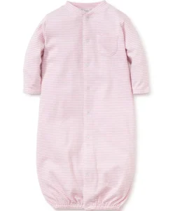 Simple Stripes Pink Convertible Gown