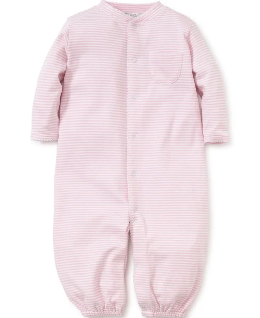 Simple Stripes Pink Convertible Gown